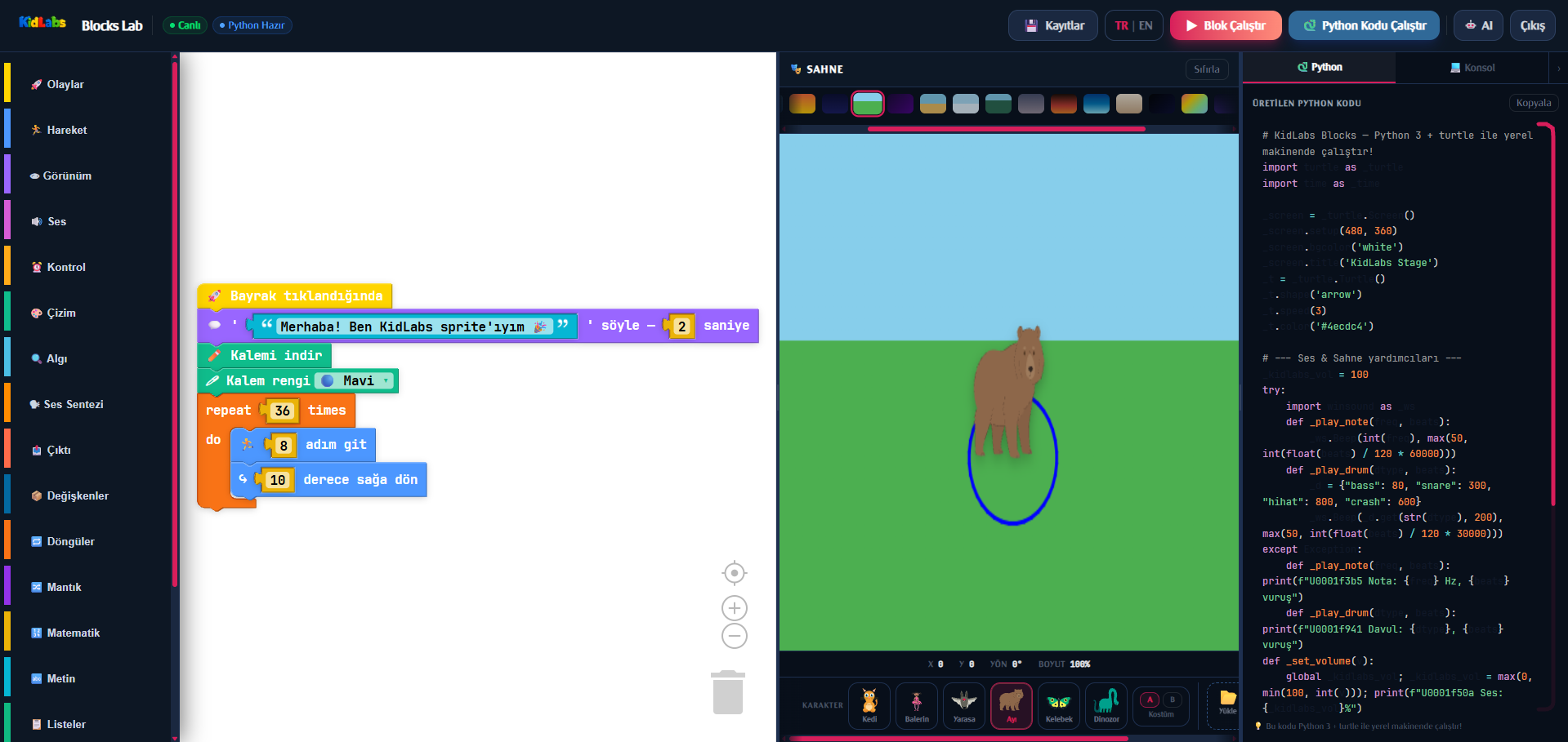 KidLabs project